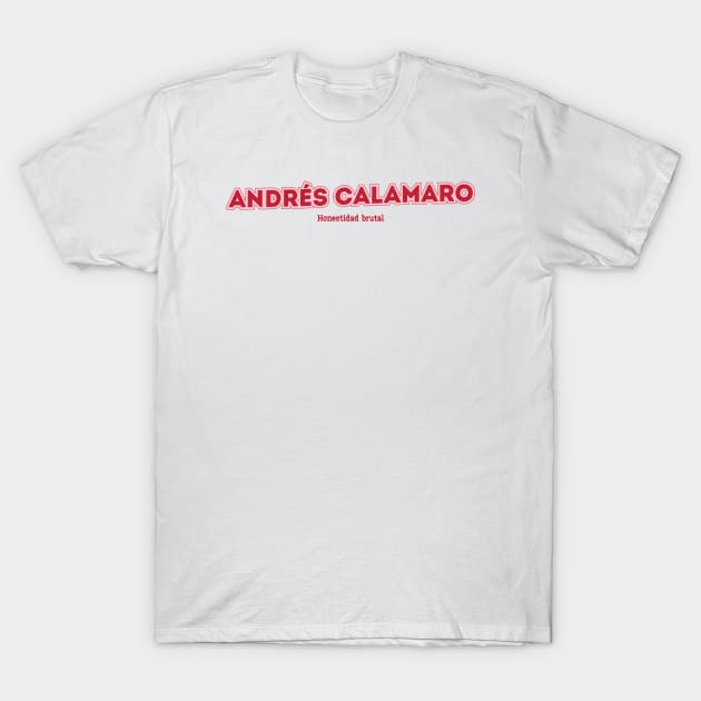 Andrés Calamaro T-Shirt by PowelCastStudio